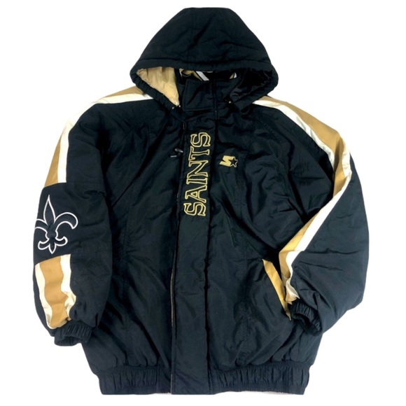 STARTER Other - VINTAGE saints starter jacket size medium